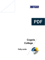 Cognis College: Fatty Acids