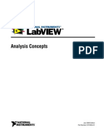 Labview Analysis Concepts
