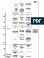 3 Tentative Agenda Pre-WHA