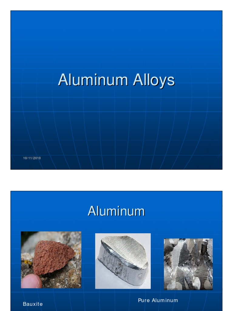 Aluminum Alloys | PDF | Casting (Metalworking) | Alloy