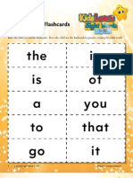 Sight Word Flashcards