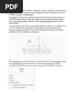 Data Surveys Experiments Statistician