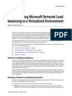 Implmenting Ms Network Load Balancing