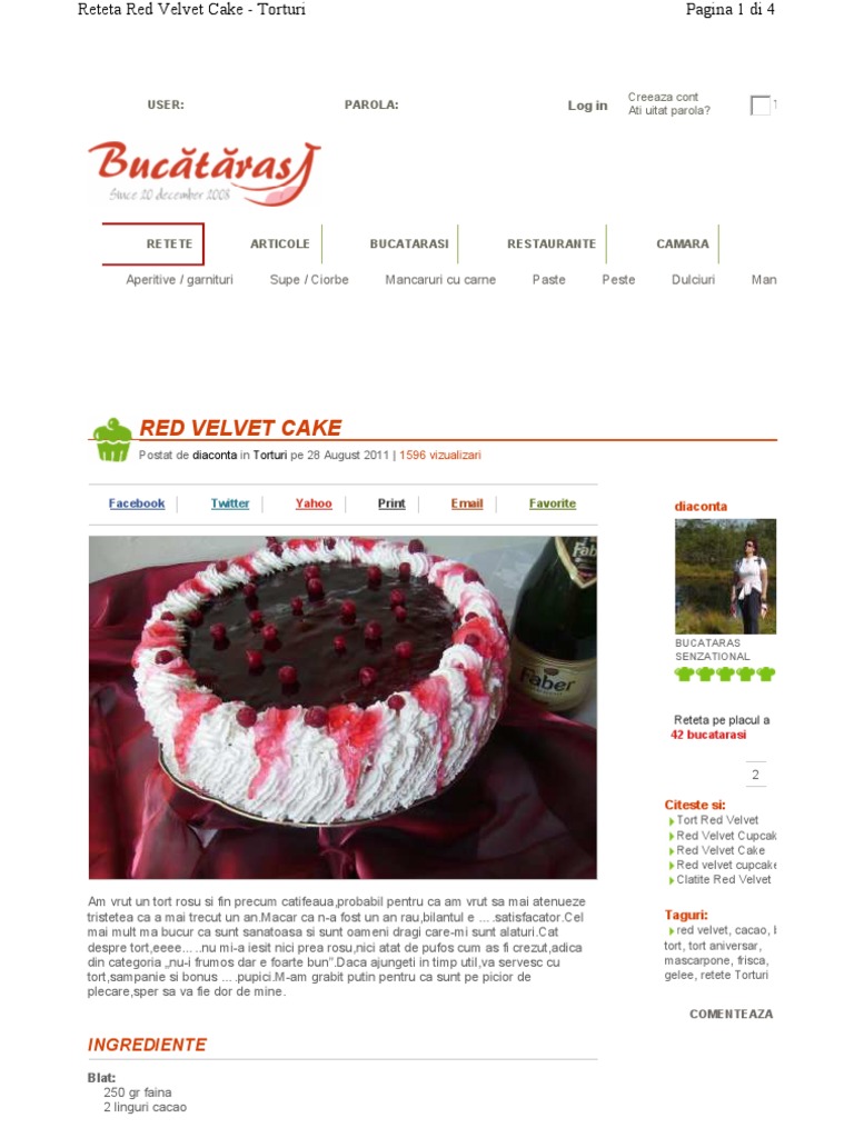 Red Velvet Cake