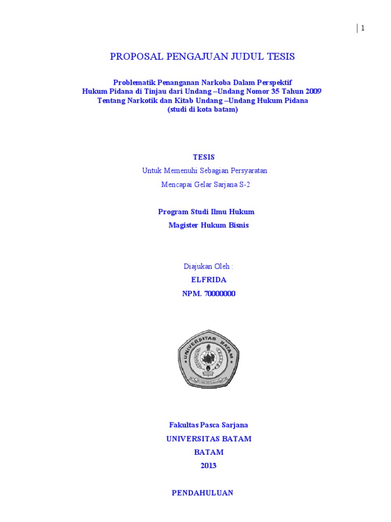 1 A Proposal Tesis Elfrida Narkoba 2