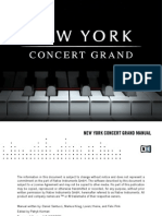 New York Concert Grand Manual