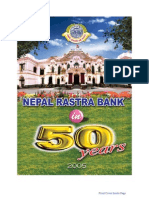 Golden Jubilee Publications - Nepal Rastra Bank in Fifty Years Part I - Resource Management and Organizational Development