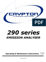 290 Series Emission Analyser