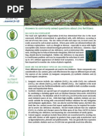 Fact Sheet Zinc Fertilizer