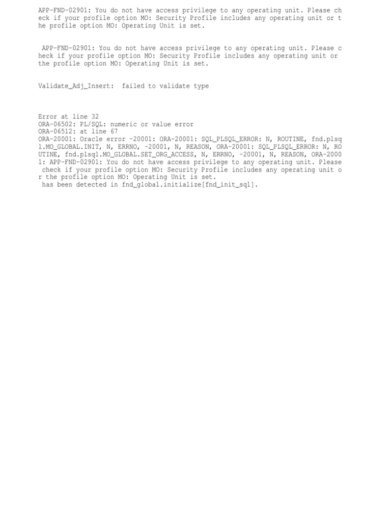 Error Mo Operating Unit1 | PDF | Data | Computer Programming