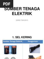 Sumber Tenaga Elektrik