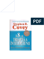 A 8-A Treapta a Intelepciunii Stephen R Covey