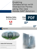 Enabling Collaboration With Interactive Forms Using The New Adobe-SAP Solution