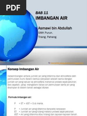 Bab 11 Imbangan Air Pdf