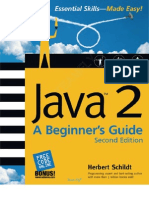 Java- A Beginner's Guide