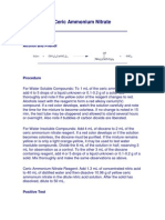 Ceric Ammonium Nitrate