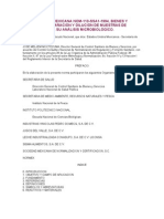 NOM 110 SSA1 1994 PREPARACIÓN DILUCIÓN MX ALIMENTOS PX ANÁLISIS MICROBIOLÓGICO