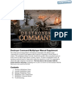 Destroyer Command - Multiplayer Supplement - PC
