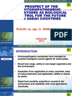 PROSPECT OF THE ENTOMOPATHOGENIC NEMATODES AS BIOLOGICAL CONTROL FOR THE FUTURE IN INDONESIA AND ASEAN COUNTRIES