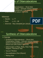 Synthesis of Dibenzalacetone via Mixed Aldol Condensation