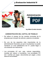 Clase 9 Administracion Del Capital de Trabajo