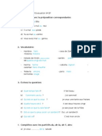 Solution Exercices Revision 3ª Evaluation 6º EP