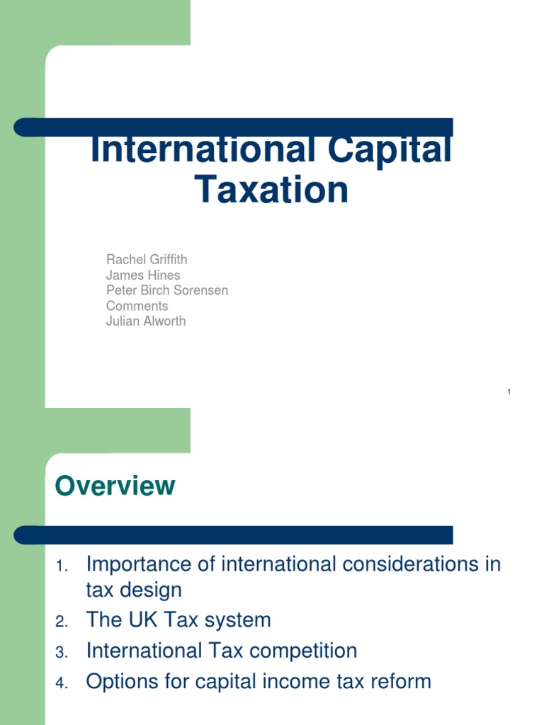 International Tax | PDF | International Taxation | Taxes
