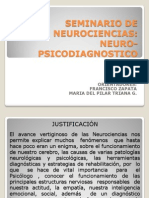 Invitacion A Seminario de Neurociencias y Neuropsicodiagnostico