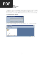 Hyperion Planning EPMA Application Dimension Build Using ODI