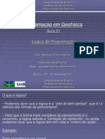 Aula01 Programacao Em Geofisica