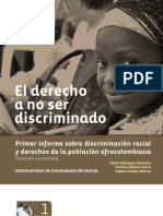 El Derecho a No Ser Discriminado-Observatorio