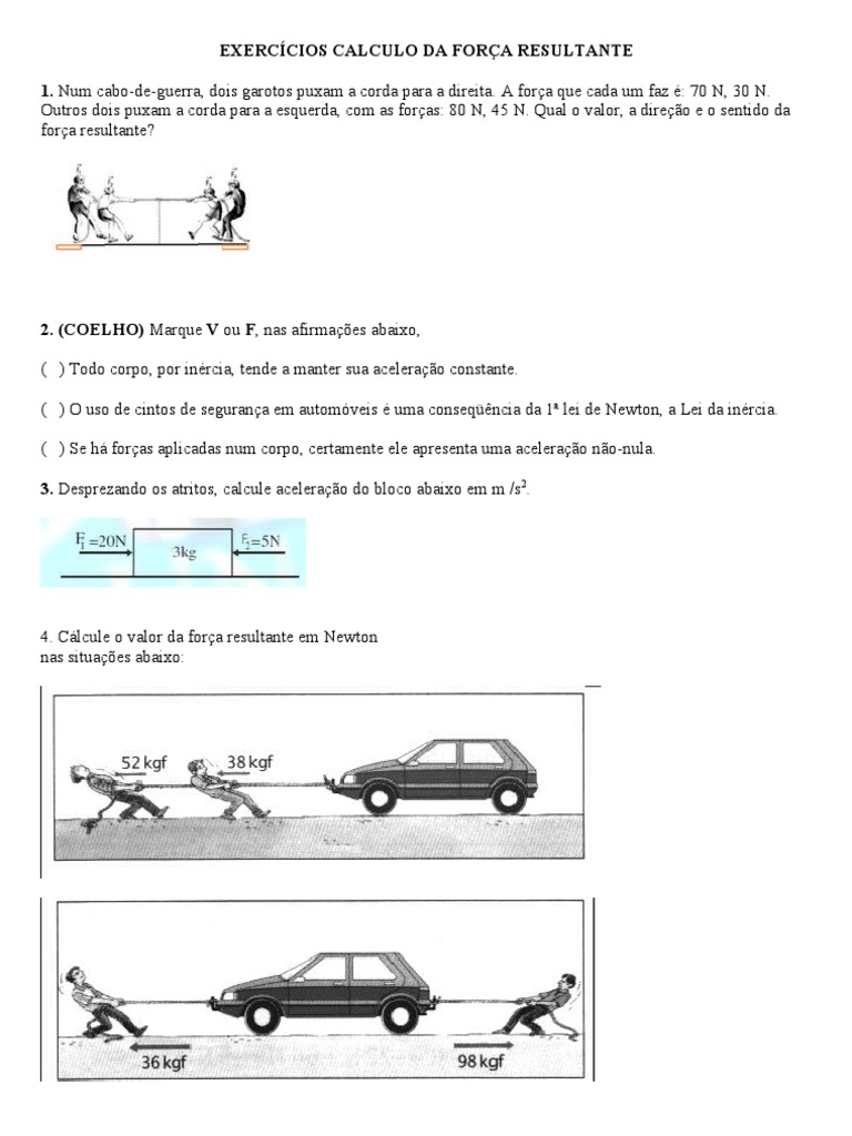 A Existência Do Par De Forças Nessa Imagem é Explicada