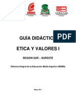 Etica y Valores I