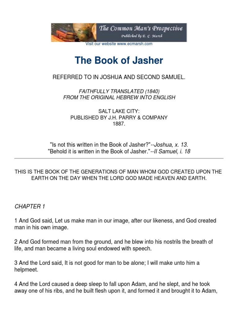 Jasher PDF