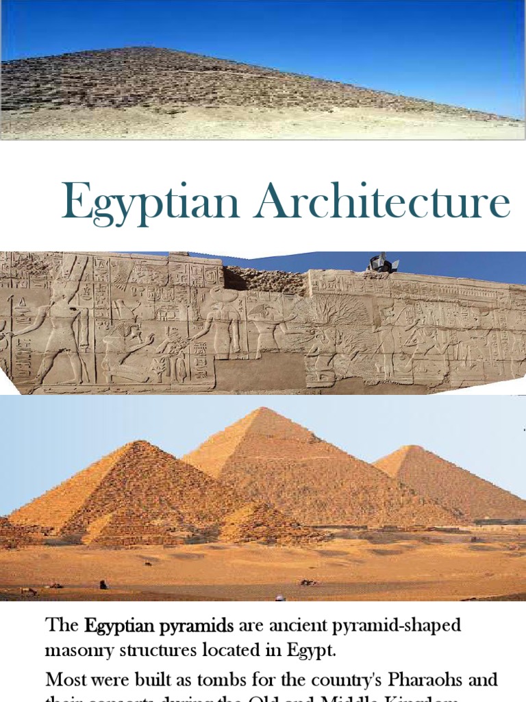 Egyptian Pyramids and Architecture Overview | PDF | Egyptian Pyramids ...