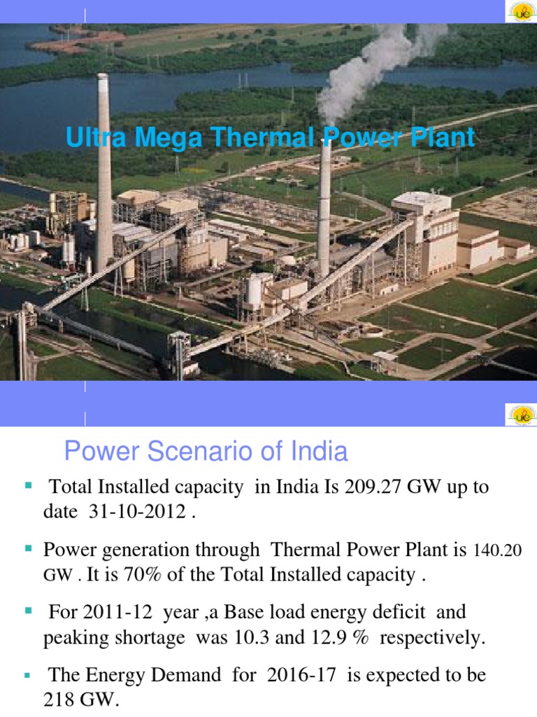 Overview of Ultra Mega Power Projects | PDF | Power Station ...