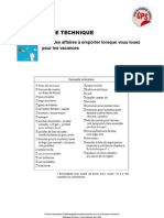 FT - Location de Vacances Fee - Fiche Technique - Editions Scrineo PDF