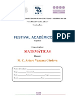 Reactivos Tipo PISA para El Festival Académico 2013 CBTis 209