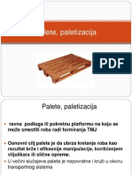 Palete, paletizacija