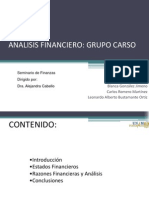 Analisis Financiero Grupo Carso