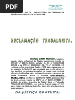 RECLAMAÇÃOTRABALHISTA PANDA X REMO