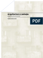 Arquitectura y Paisaje