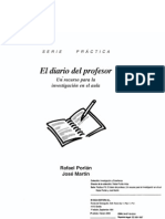 PORLAN, Rafael - El Diario Del Profesor - Un Recurso Para La Investigacion en El Aula