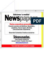 newspapers® ideasusadas® creamos diarios ´a medida´