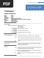 Download contoh CV by Clams Most SN133736668 doc pdf