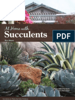 Easy care succulents for low water gardens