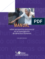 Manual Perspectiva Psicosocial Derechos Humanos