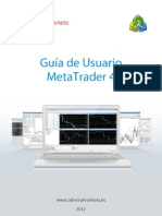 Guia de Usuario de MetaTrader4 Admiral Markets