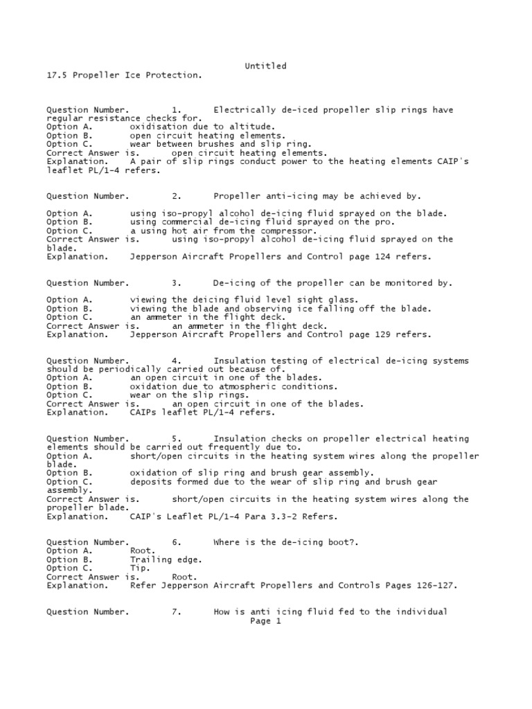 17.5 Propeller Ice Protection. PDF Machines Electrical Engineering