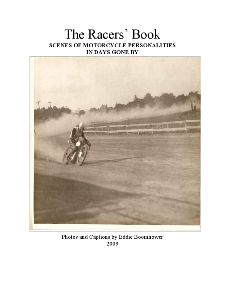 The Racers Book | PDF | Harley Davidson | Motorcycle
